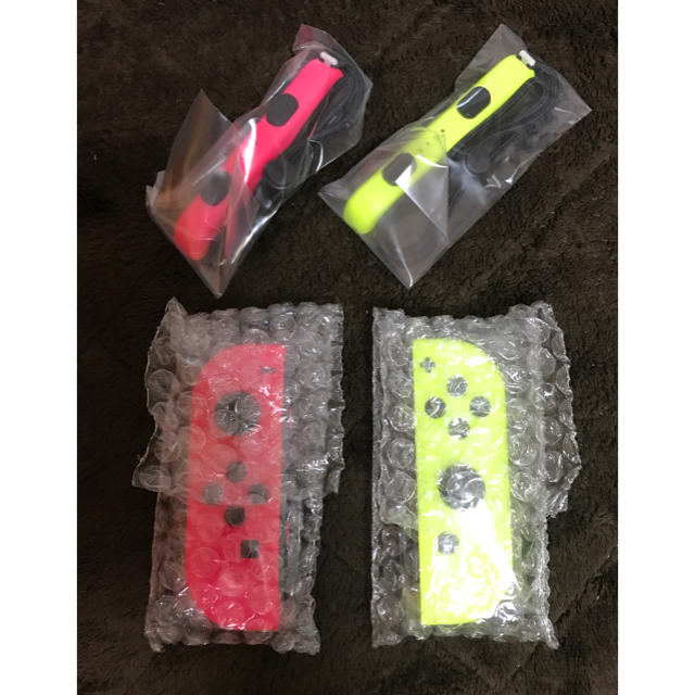 Nintendo Switch - Joy-Con (L)（R）ネオンピンク ネオンイエロー