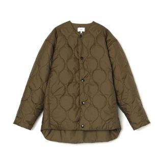 ハイク(HYKE)の新品未使用   HYKE QUILTED JACKET
OLIVE DRAB
1(ノーカラージャケット)