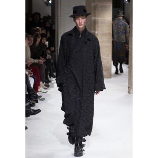 ヨウジヤマモト(Yohji Yamamoto)のヨウジヤマモト カモフラチャンパオコート(ステンカラーコート)