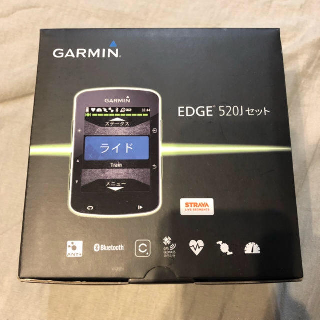 GARMIN(ガーミン)のgarmin edge 520j 本体のみ スポーツ/アウトドアの自転車(パーツ)の商品写真
