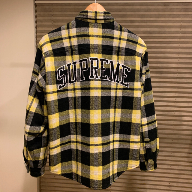 Supreme - Supreme quilted arc flannel shirt ネルシャツの通販 by M&Ashop｜シュプリームならラクマ
