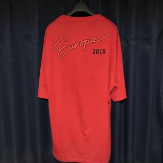 バレンシアガ(Balenciaga)のBALENCIAGA europe tee 2018 (Tシャツ/カットソー(半袖/袖なし))