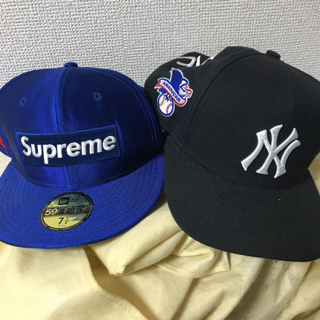 美品　Supreme キャップ帽子