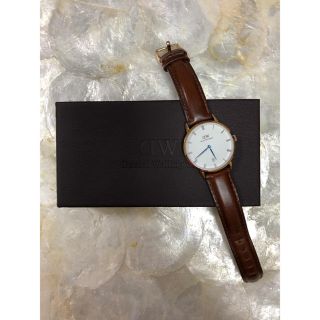 ダニエルウェリントン(Daniel Wellington)のダニエルウェリントン 腕時計(箱付き)美品(腕時計)