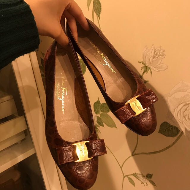 Salvatore Ferragamo(サルヴァトーレフェラガモ)のフェラガモ バレエシューズ フラット パンプス レディースの靴/シューズ(バレエシューズ)の商品写真