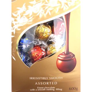 リンツ(Lindt)のリンドール チョコレート 10粒(菓子/デザート)