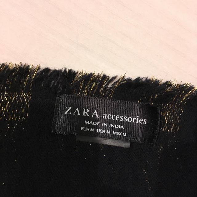 ZARA(ザラ)のZARA * 大判 星柄ストール レディースのファッション小物(ストール/パシュミナ)の商品写真