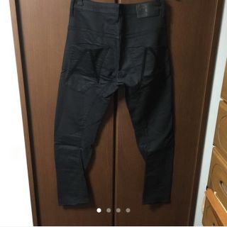 ジースター(G-STAR RAW)の【値下げ】G-STAR A-CROTCH  テーパード  30インチ 黒(デニム/ジーンズ)