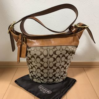 コーチ(COACH)のCOACH ショルダーバッグ　シグネチャー　キャンバス　(ショルダーバッグ)