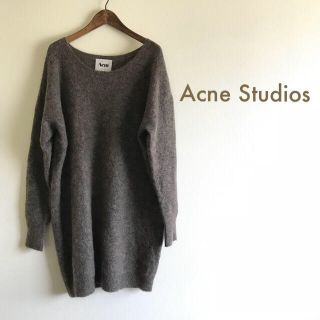 アクネ(ACNE)の1回着用/極美品⭐️ Acne Studios  モヘヤニットワンピース(ニット/セーター)