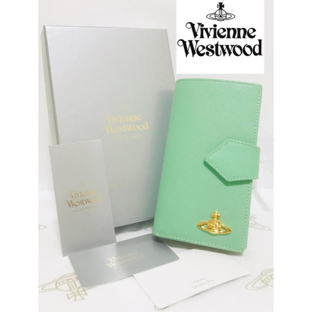 Vivienne Westwood(ヴィヴィアンウエストウッド)のセール中！【訳あり・新品】Vivienne Westwood 手帳型財布 本物 レディースのファッション小物(財布)の商品写真