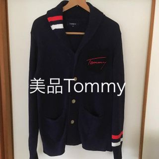 トミー(TOMMY)の美品です！Tommy コットンニット ジャケット カーディガン (カーディガン)