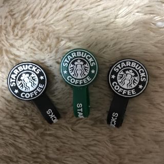 スターバックスコーヒー(Starbucks Coffee)のコードクリップ 3個セット (その他)