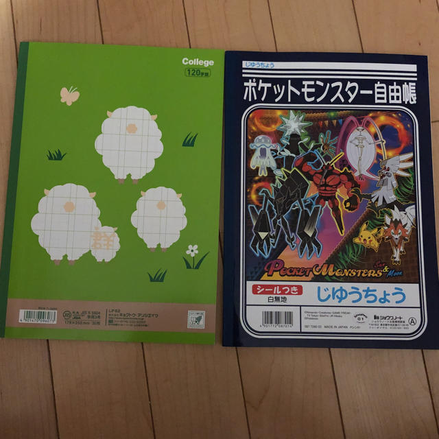 ショウワノート(ショウワノート)の漢字ノート120字詰 自由帳ポケモン インテリア/住まい/日用品の文房具(ノート/メモ帳/ふせん)の商品写真