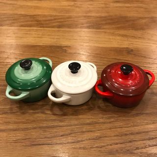 ルクルーゼ(LE CREUSET)のル・クルーゼ ココット3個セット (食器)