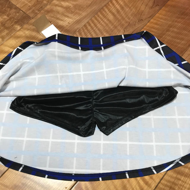 GRL(グレイル)の【新品タグ付き】インナー付きチェック柄フレアスカート レディースのスカート(ミニスカート)の商品写真