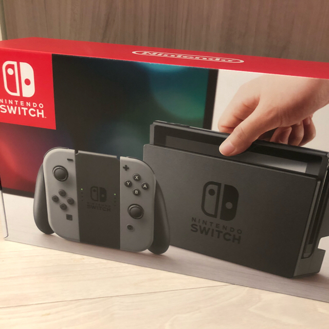 Nintendo Switch本体新品未開封 ニンテンドースイッチグレー