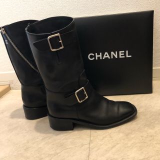 シャネル(CHANEL)のCHANEL エンジニアブーツ(ブーツ)