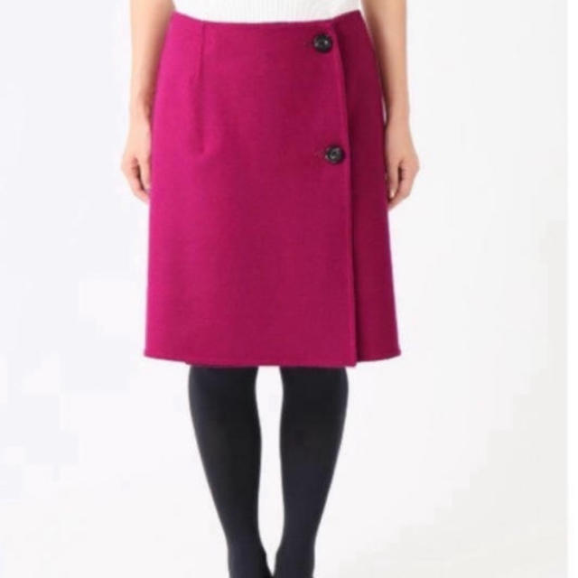 IENA(イエナ)のイエナ  巻きスカート レディースのスカート(ひざ丈スカート)の商品写真