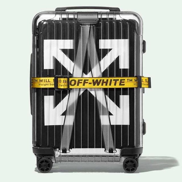 日本に OFF-WHITE - 限定スーツケース オフホワイト×リモア トラベル