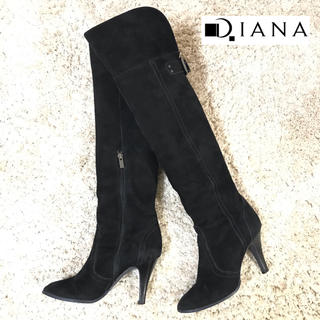 ダイアナ(DIANA)の【DIANA】ダイアナ ロングブーツ スエード ニーハイブーツ 23cm(ブーツ)