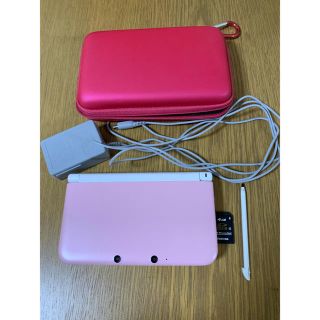 ニンテンドー3DS(ニンテンドー3DS)の[箱・説明書なし]任天堂3DSLL ピンク(携帯用ゲーム機本体)