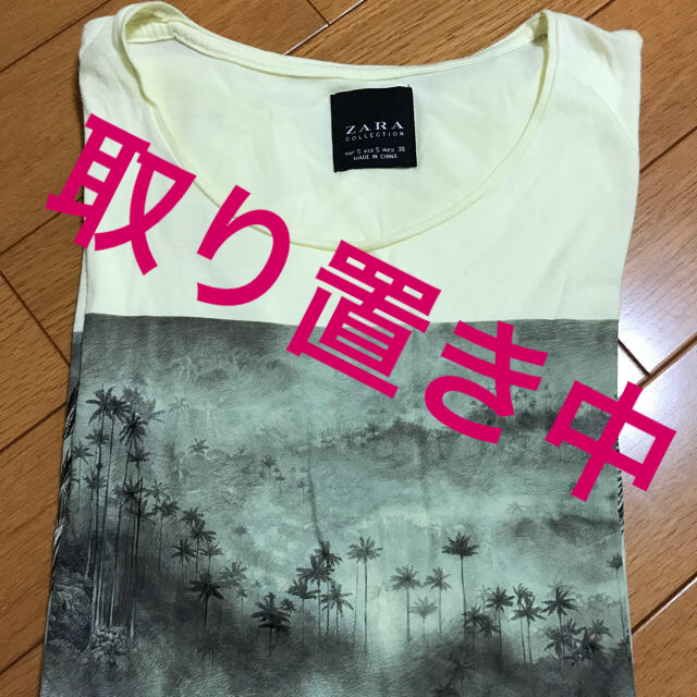 ZARA(ザラ)のZARAメンズtシャツ メンズのトップス(Tシャツ/カットソー(半袖/袖なし))の商品写真