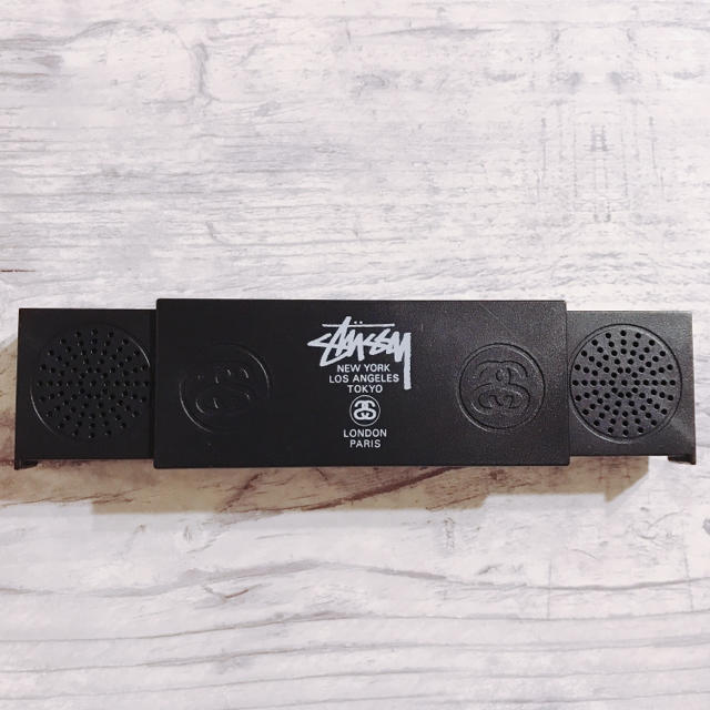 STUSSY(ステューシー)の【非売品】STUSSY(ステューシー) スピーカー スマホ/家電/カメラのオーディオ機器(スピーカー)の商品写真