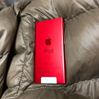 アップル(Apple)のiPod nano 第7世代 16GB レッド(ポータブルプレーヤー)