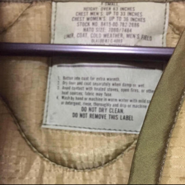 TODAYFUL(トゥデイフル)の値下げ ヴィンテージライナージャケット m65 デッドストック レディースのジャケット/アウター(ミリタリージャケット)の商品写真