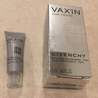 ジバンシィ(GIVENCHY)のジバンシイVAX ユース アイサンプル目元用美容液2mlフランス製★新品未開封品(アイケア/アイクリーム)