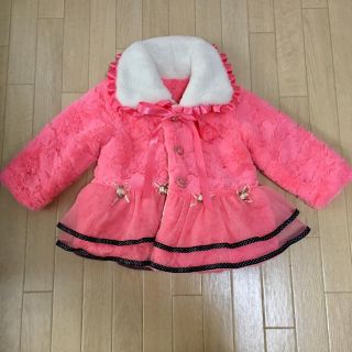 専用！新品未着用♡姫系 中綿入り ファー コート 100(コート)