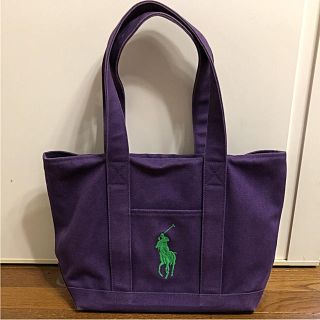 ポロラルフローレン(POLO RALPH LAUREN)のポロラルフローレン トートバッグ パープル(トートバッグ)