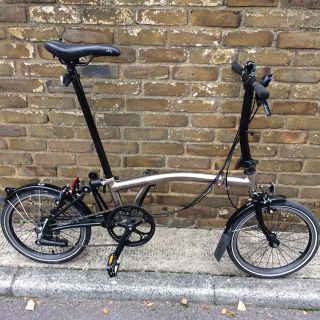 ブロンプトン(BROMPTON)の2016ブロンプトン ニッケルブラックエディション S6L Brompton (自転車本体)