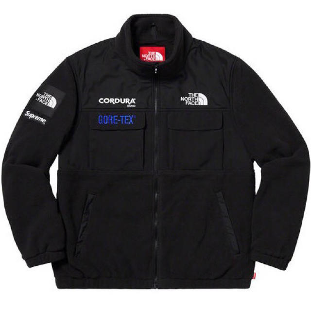 人気TOP Supreme - Supreme/The North Face Fleece Jacket 黒L