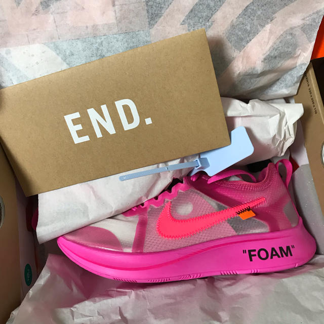 NIKE(ナイキ)の26cm Zoom Fly OFF WHITE THE 10 メンズの靴/シューズ(スニーカー)の商品写真