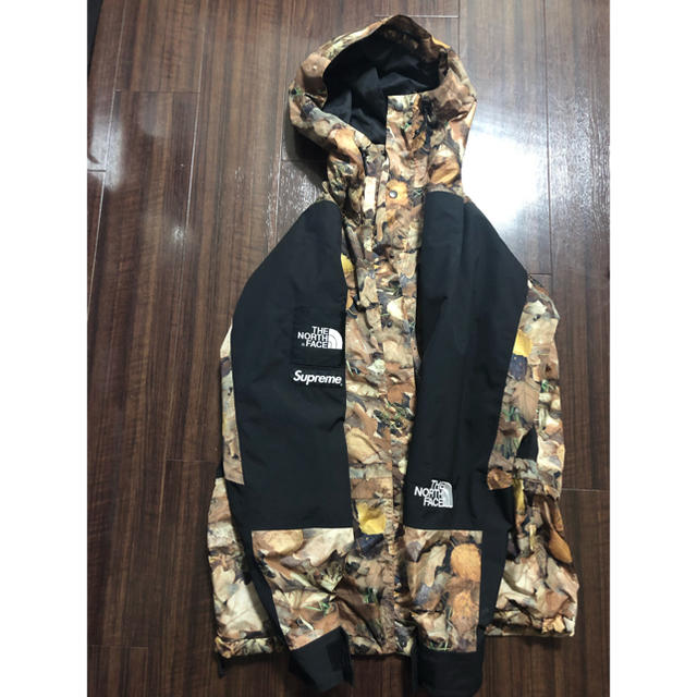 Supreme north face 枯葉