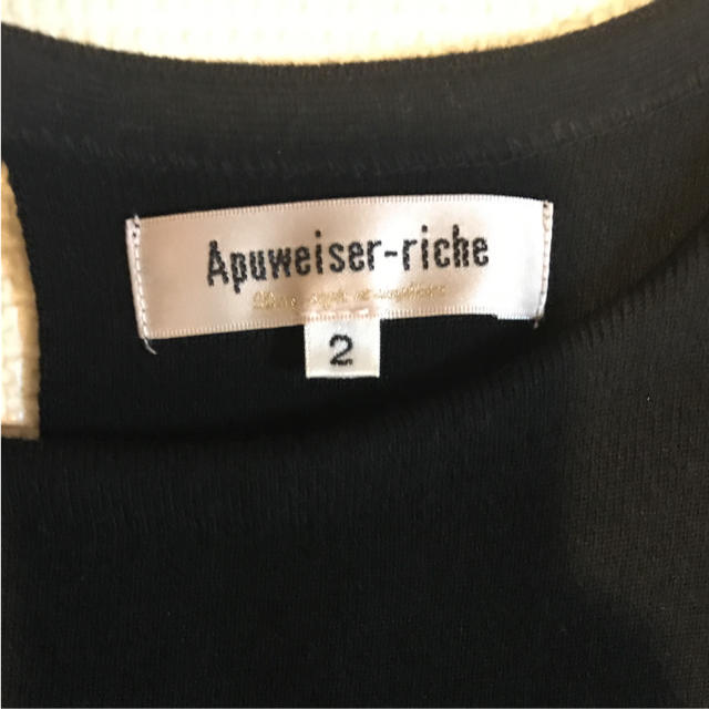 Apuweiser-riche(アプワイザーリッシェ)のApuweiser-riche♡ニットワンピース レディースのワンピース(ひざ丈ワンピース)の商品写真