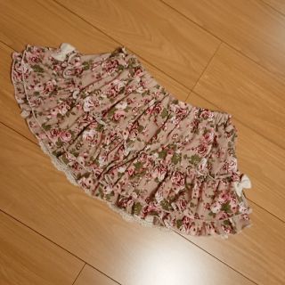 ユメテンボウ(夢展望)のなでもも様専用☆夢展望♡バックリボン花柄スカパン(ミニスカート)