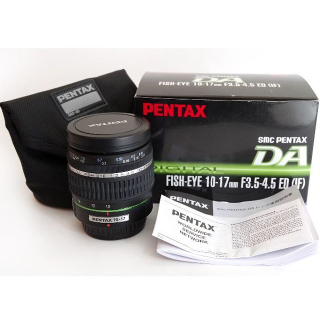 PENTAX DA FISH-EYE 10-17mm F3.5-4.5 ED