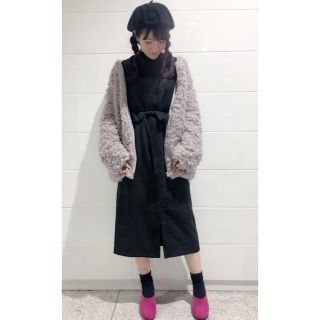 ダブルクローゼット(w closet)のw closet ボアブルゾン(ブルゾン)