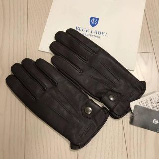 ブラックレーベルクレストブリッジ(BLACK LABEL CRESTBRIDGE)の新品  black label crestbridge レザー手袋(手袋)