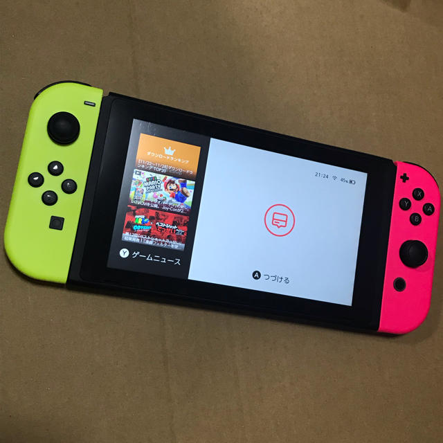 Nintendo Switch - 美品★Nintendo switch 本体★外箱 & 付属品完備の通販 by コノハ's shop