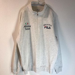 フィラ(FILA)のFILA ハーフジップトレーナ ビックサイズ ★佐々木希さん着用ブランド★(スウェット)