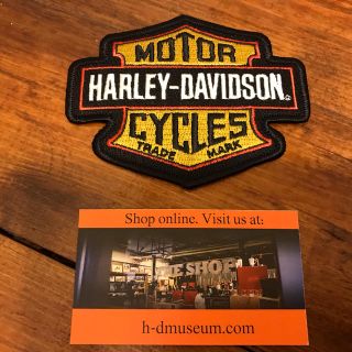 ハーレーダビッドソン(Harley Davidson)の【新品】ミルウォーキー  ハーレーダビッドソンミュージアム ワッペン 1928(ステッカー)