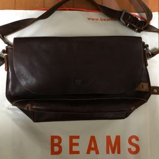 ビームス(BEAMS)の本革製 ショルダーバッグ ビームス  beams(ショルダーバッグ)