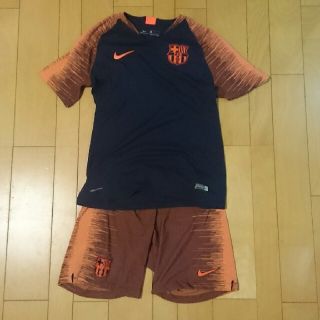 ナイキ(NIKE)のナイキ製 FCバルセロナ 2017/18シーズン トレーニングウェア 3点セット(ウェア)