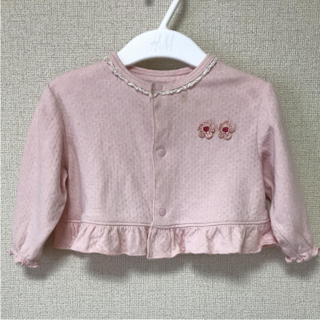 chache chache petit baby カーディガン  キッズ/ベビー/マタニティのベビー服(~85cm)(カーディガン/ボレロ)の商品写真