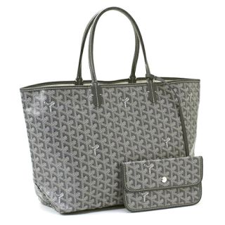 ゴヤール(GOYARD)のmao様専用 【百貨店購入】ゴヤール サンルイPM グレー 未使用(トートバッグ)