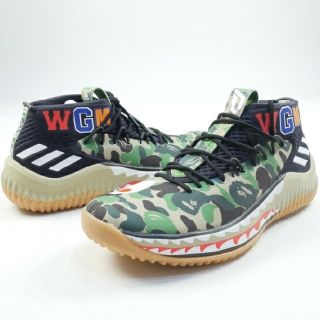 アベイシングエイプ(A BATHING APE)のadidas Consortium DAME4 BAPE 26.5 新品未使用(スニーカー)